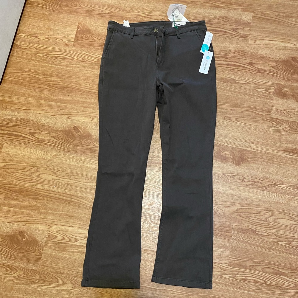 Cosmic Blue Love Callie bootcut pants size 12 31 waist